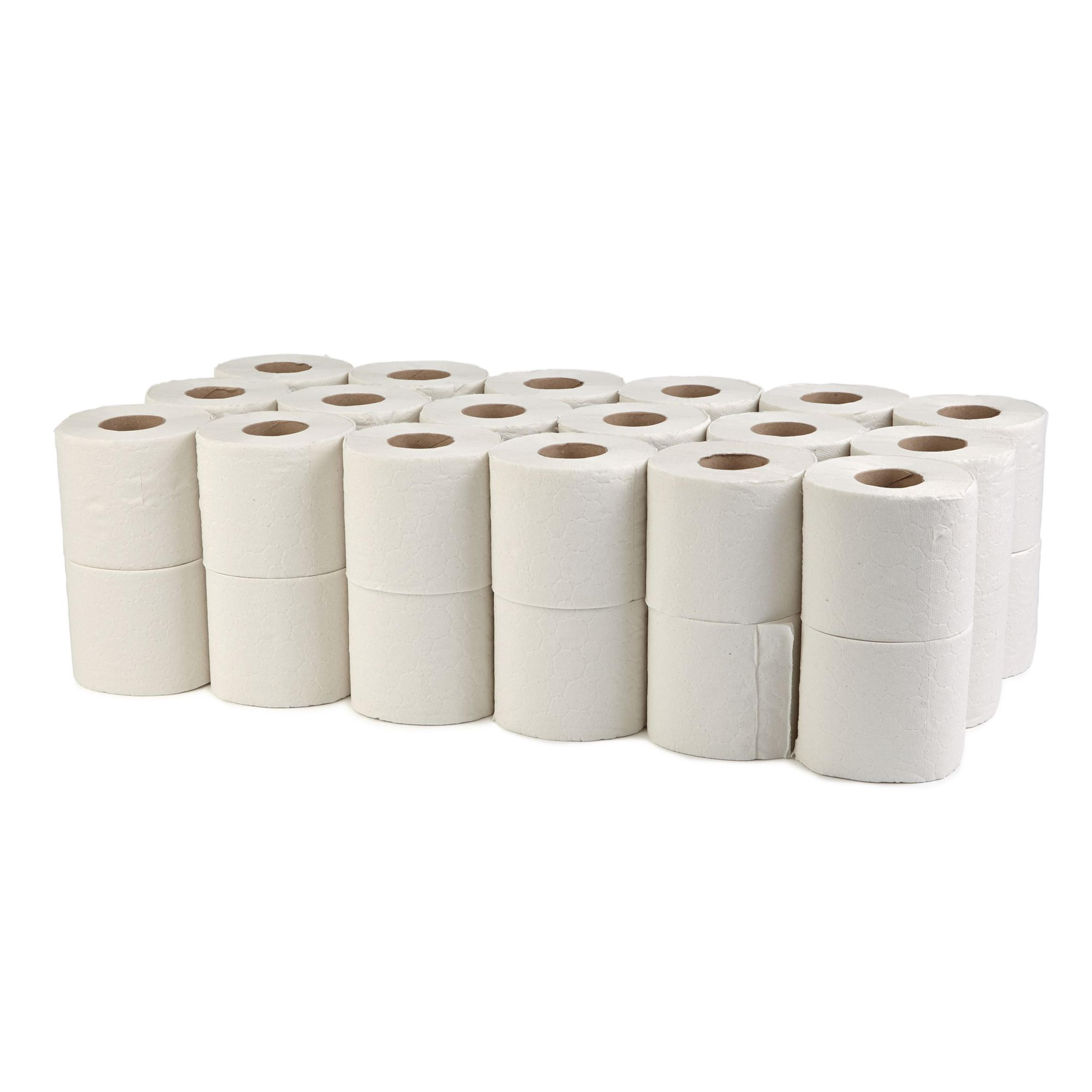 Classmates Toilet Rolls - 200 Sheets - White - Pack of 48