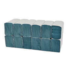 Classmates Z Fold 1Ply Hand Towels - Blue  - Pack of 12