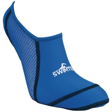 Swimtech Pool Socks - Blue - Foot Size 10-13 - Junior
