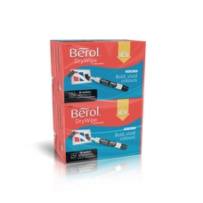 Berol Whiteboard Marker Assorted, Bullet Tip - Pack of 96
