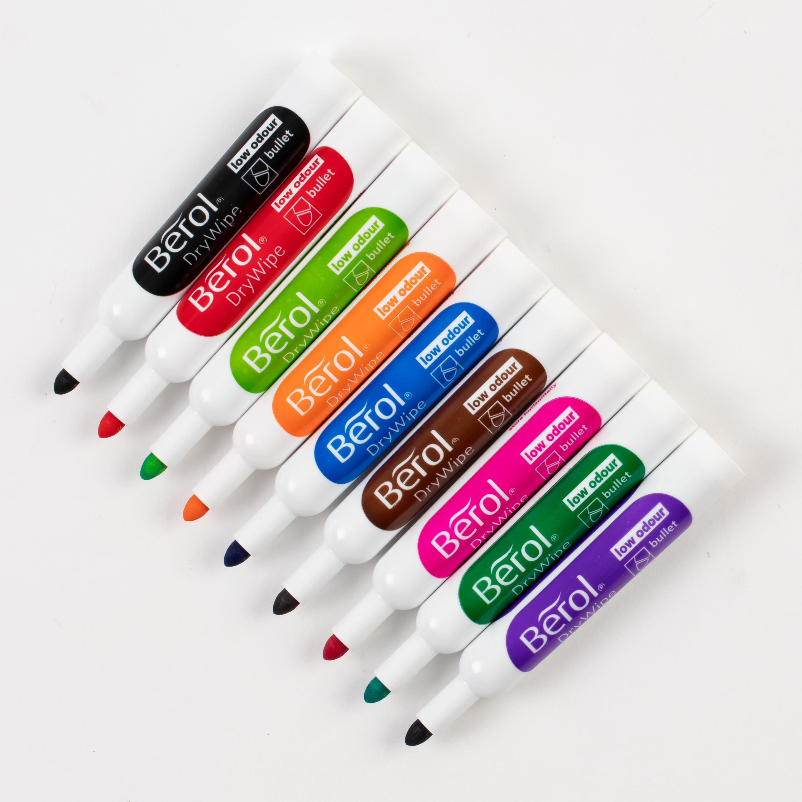 Berol Dry-Wipe Markers Asstd Bullet PK96