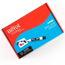 Berol Whiteboard Marker - Assorted Colours - Bullet Tip - Pack of 96