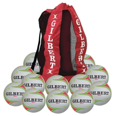 Gilbert APT Training Netball - Fluorescent - Size 5 - Pack of 12