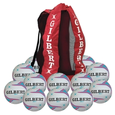 Gilbert APT Training Netball - Purple - Size 5 - Pack of 12
