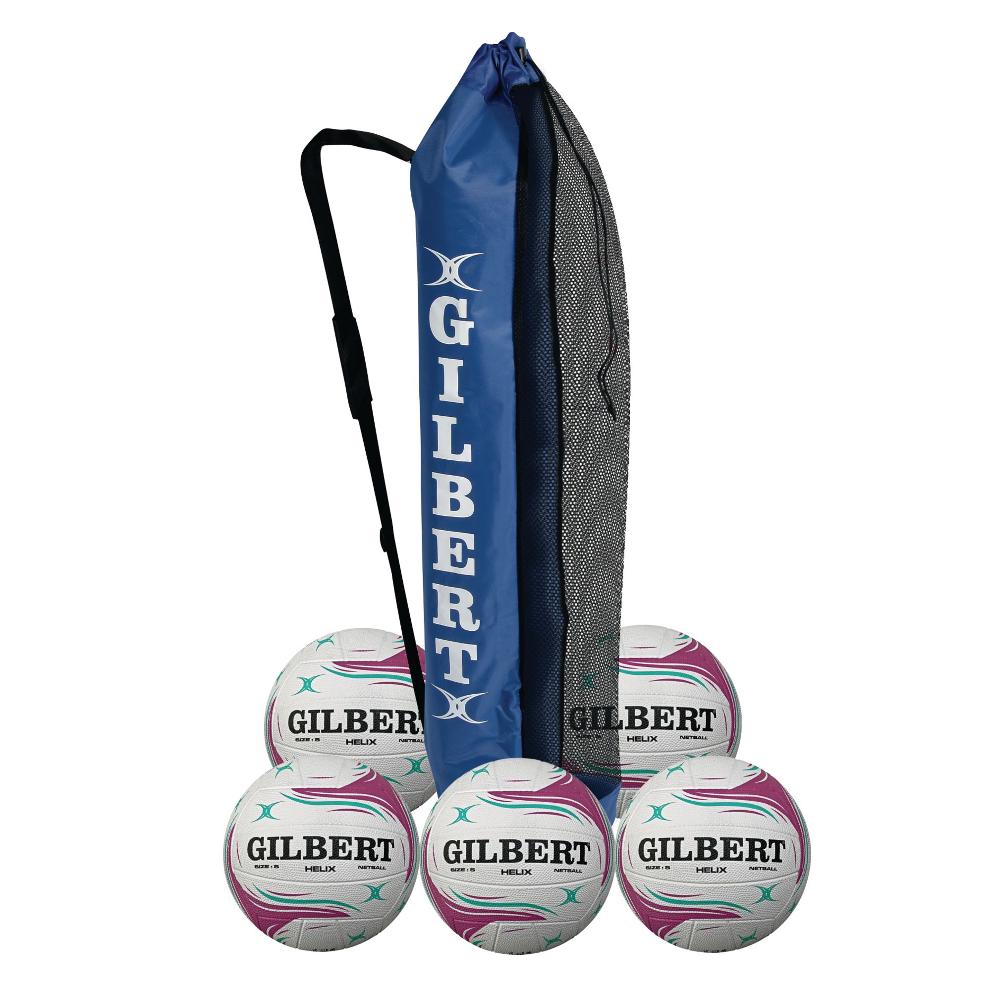 Gil Helix Match Netball Purple S5 P5 Bag