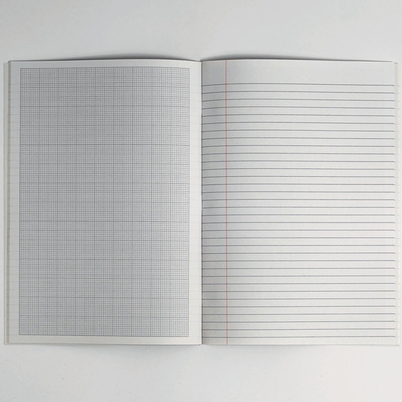 90gsm Premium Paper RHINO Science Notebook A4 - 64 Pages 8mm Ruled With ...