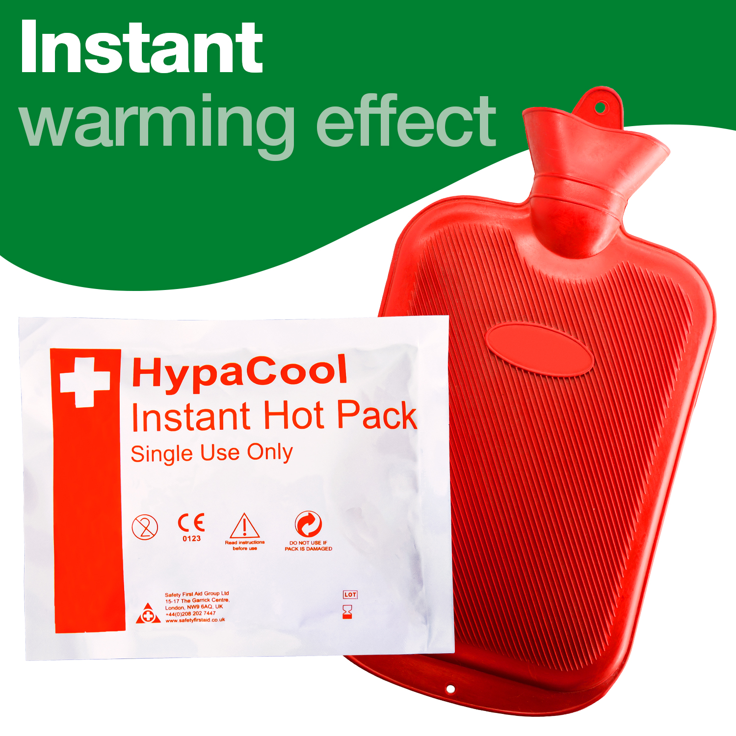 Hypa Cool Instant Hot Pack - Pack of 24 | B8R08748 | Philip Harris
