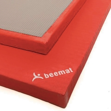 Beemat Competition Judo Mat - Red - 2m x 1m x 40mm