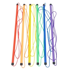 Findel Everyday Jump Rope Stick - Assorted - 9ft - Pack of 6