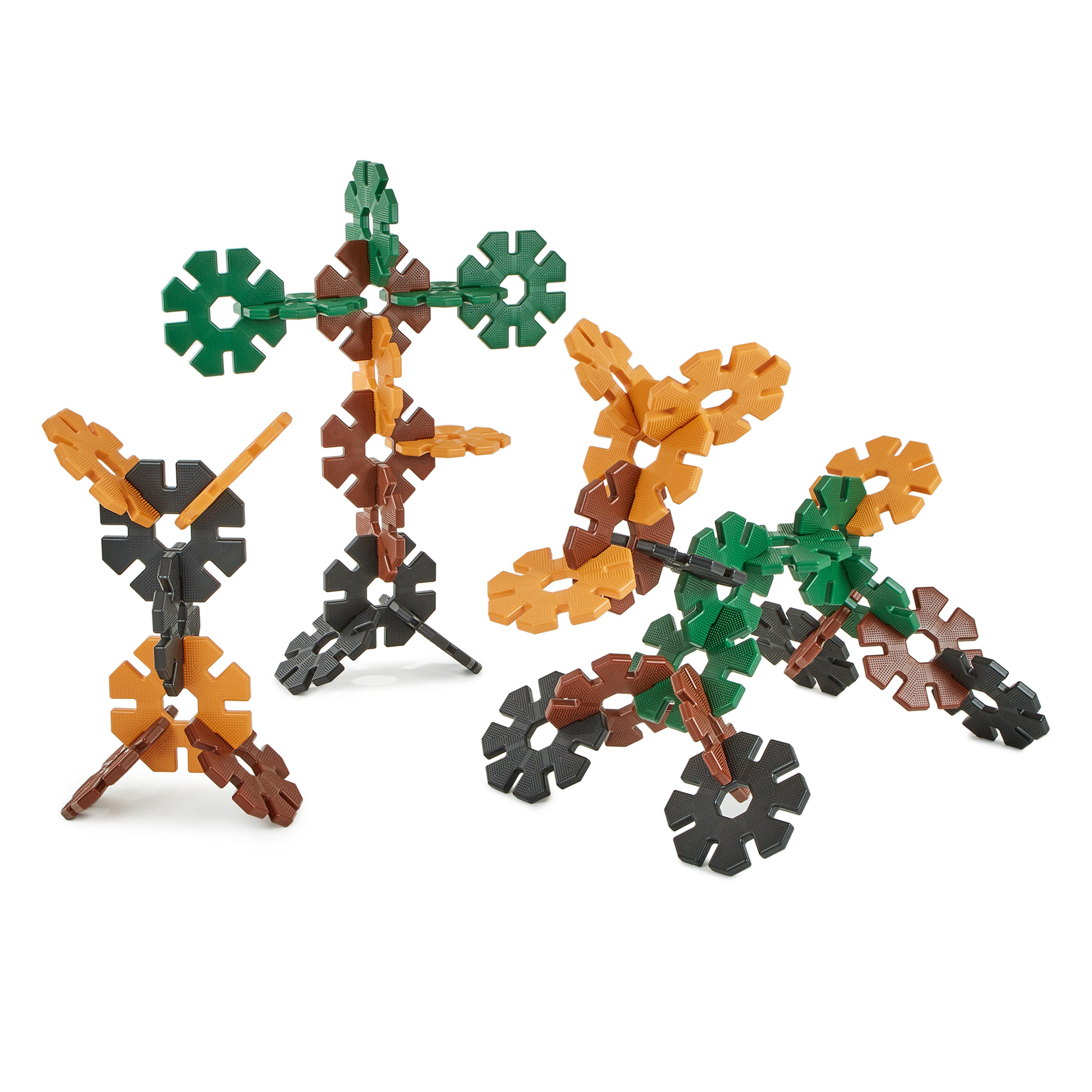 POLYDRON Natural Giant Octoplay - 40 pieces