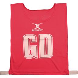 Gilbert Netball Bib - Pink - Medium - Pack of 7