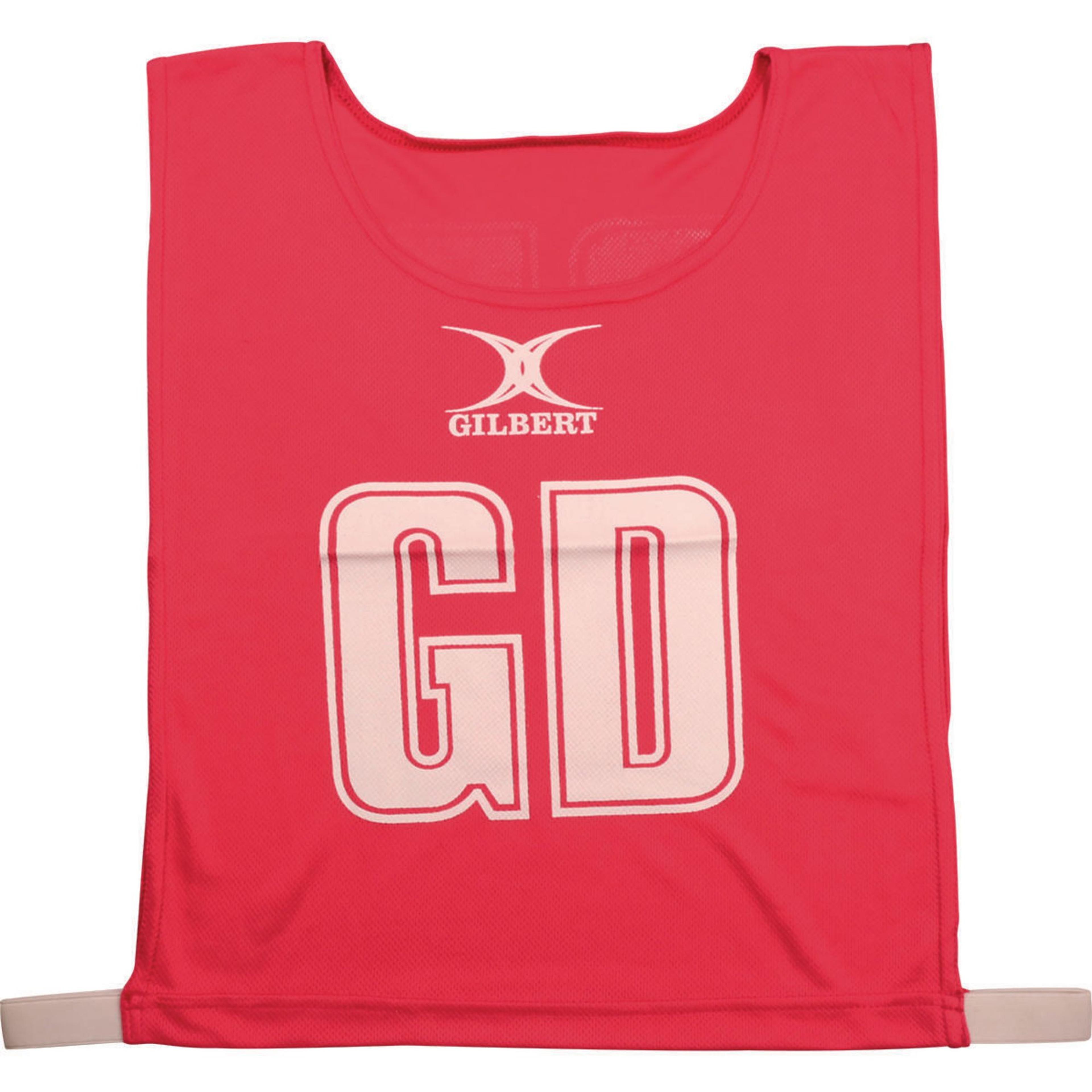 Gilbert Netball Bib - Pink - Medium - Pack of 7