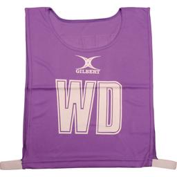 Gilbert Netball Bib - Purple - Medium - Pack of 7