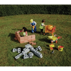 Bosch Accessories and 50 Pretend Foam House Bricks from Hope Education
