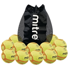 Mitre Expert Handball - Yellow/Orange - Size 3 - Pack of 12