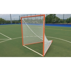 Harrod Sport Freestanding Competition Lacrosse Goals - Orange - Pair