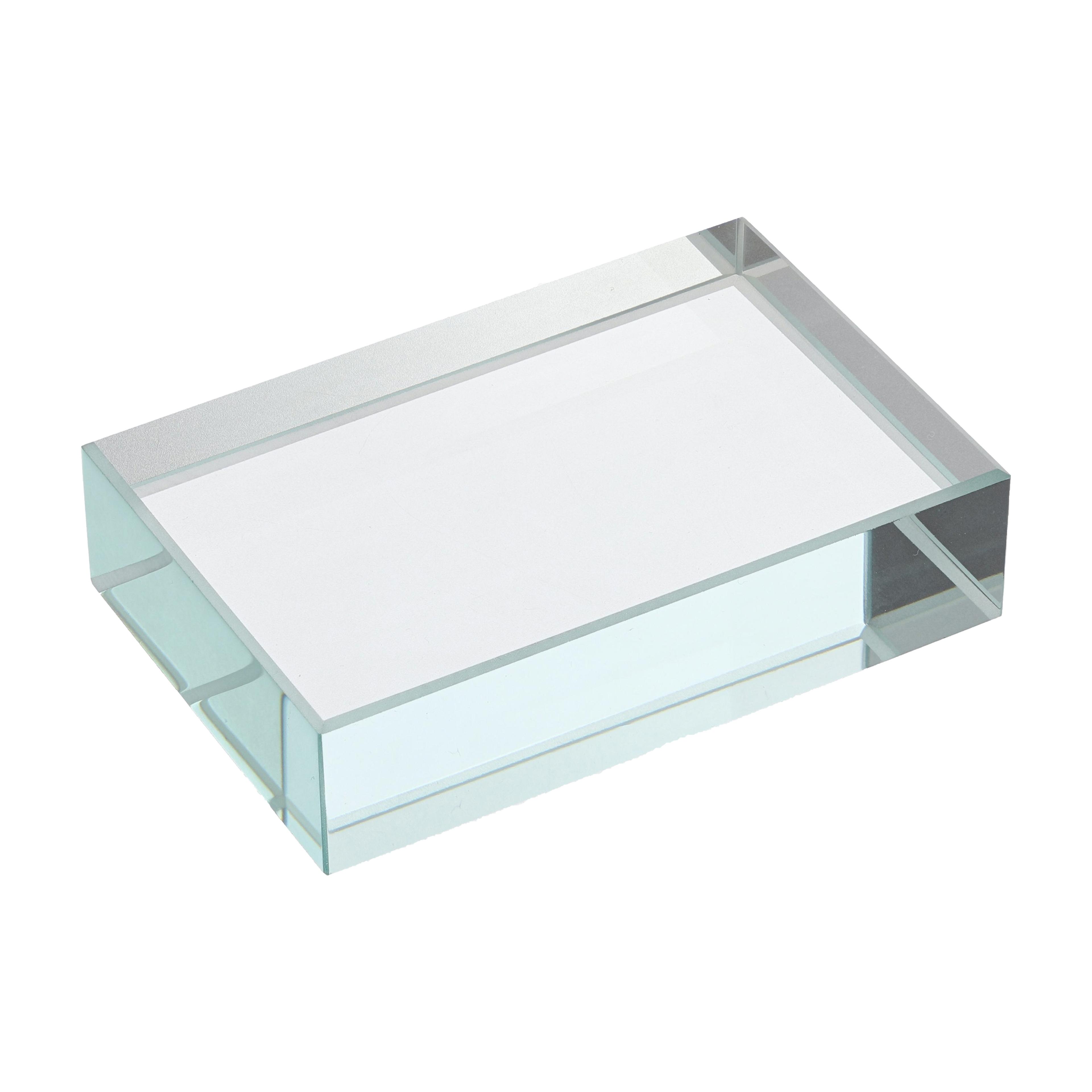 Glass Rectangular Prism - Medium