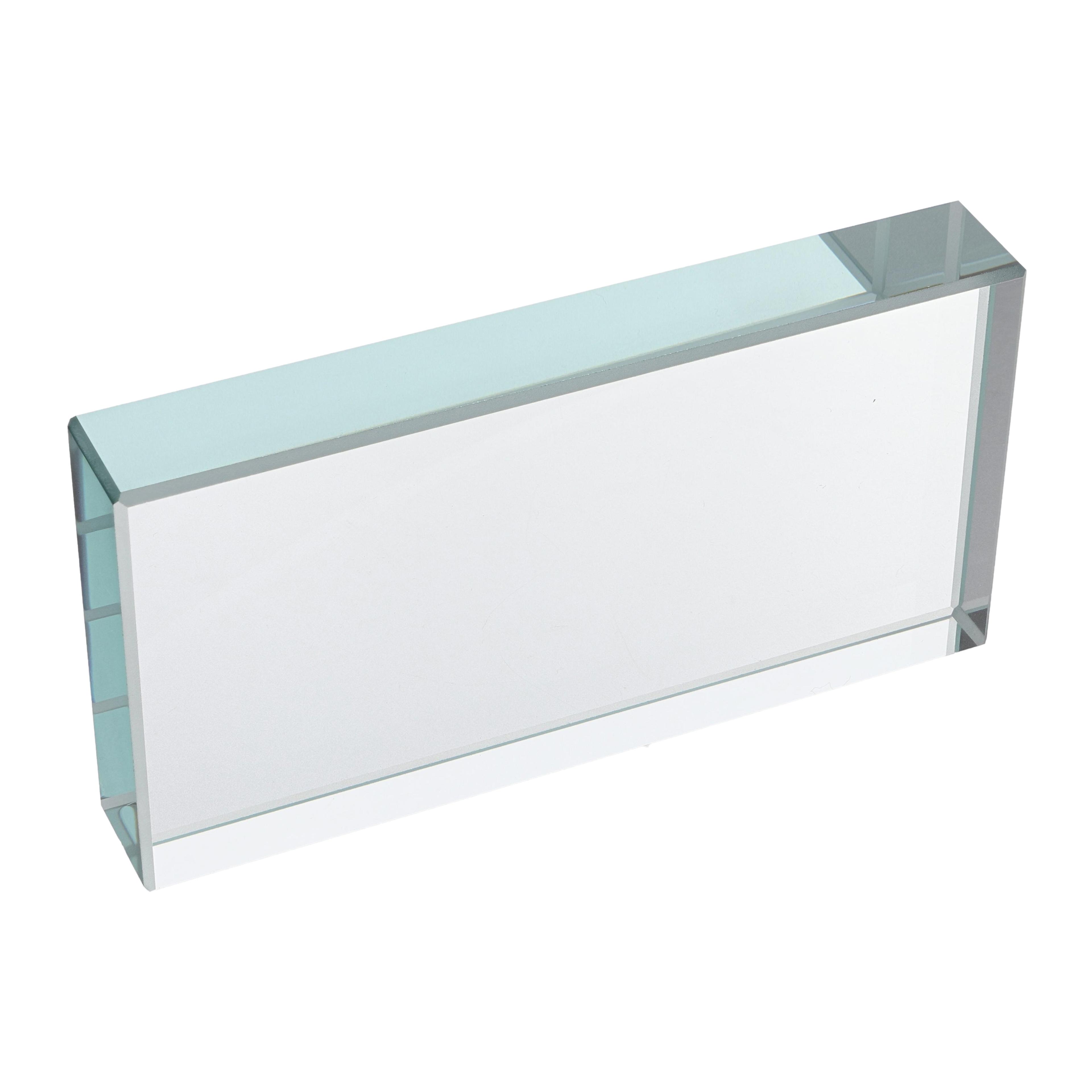 Glass Rectangular Prism - Large