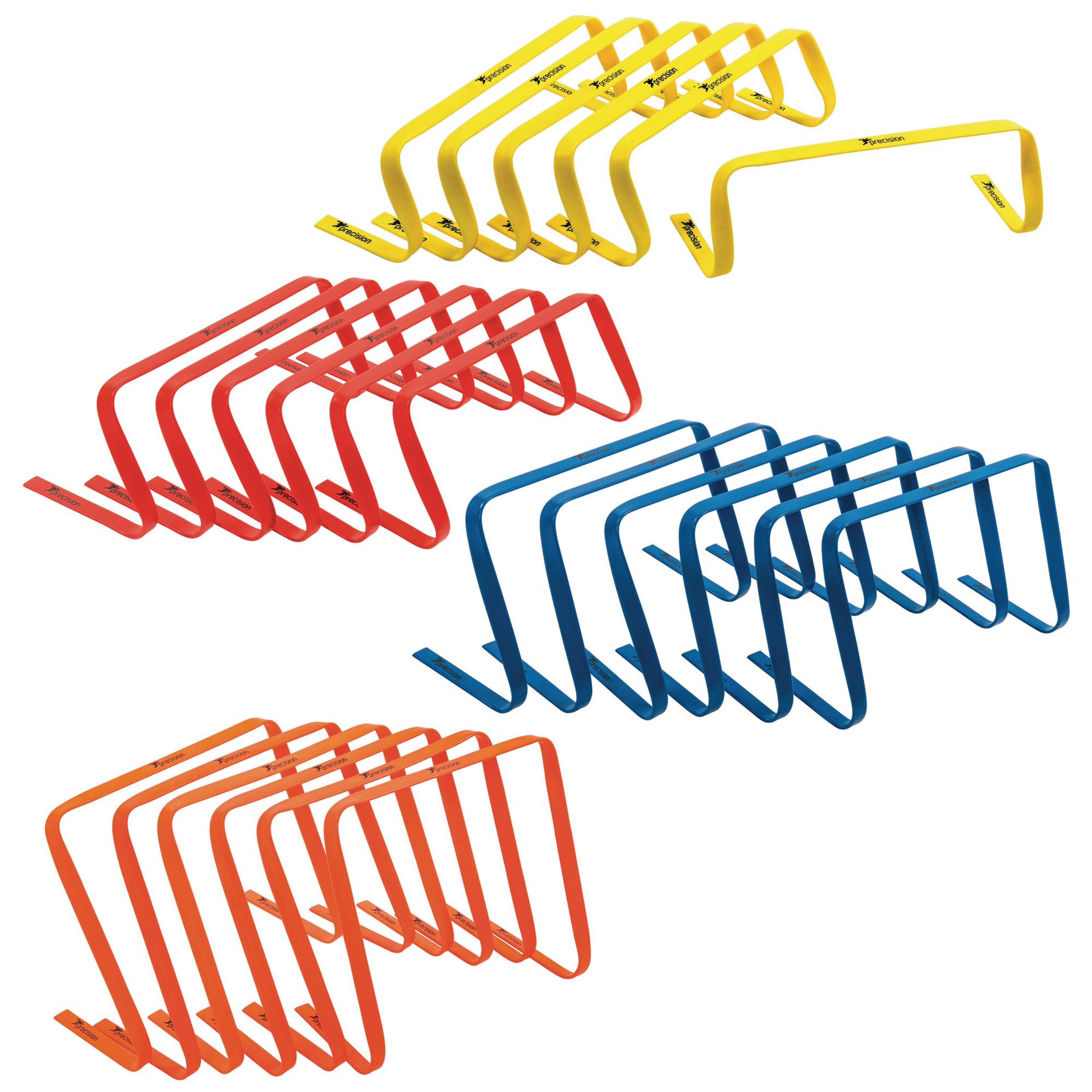 Precision Flat Hurdles - Assorted - Pack of 24