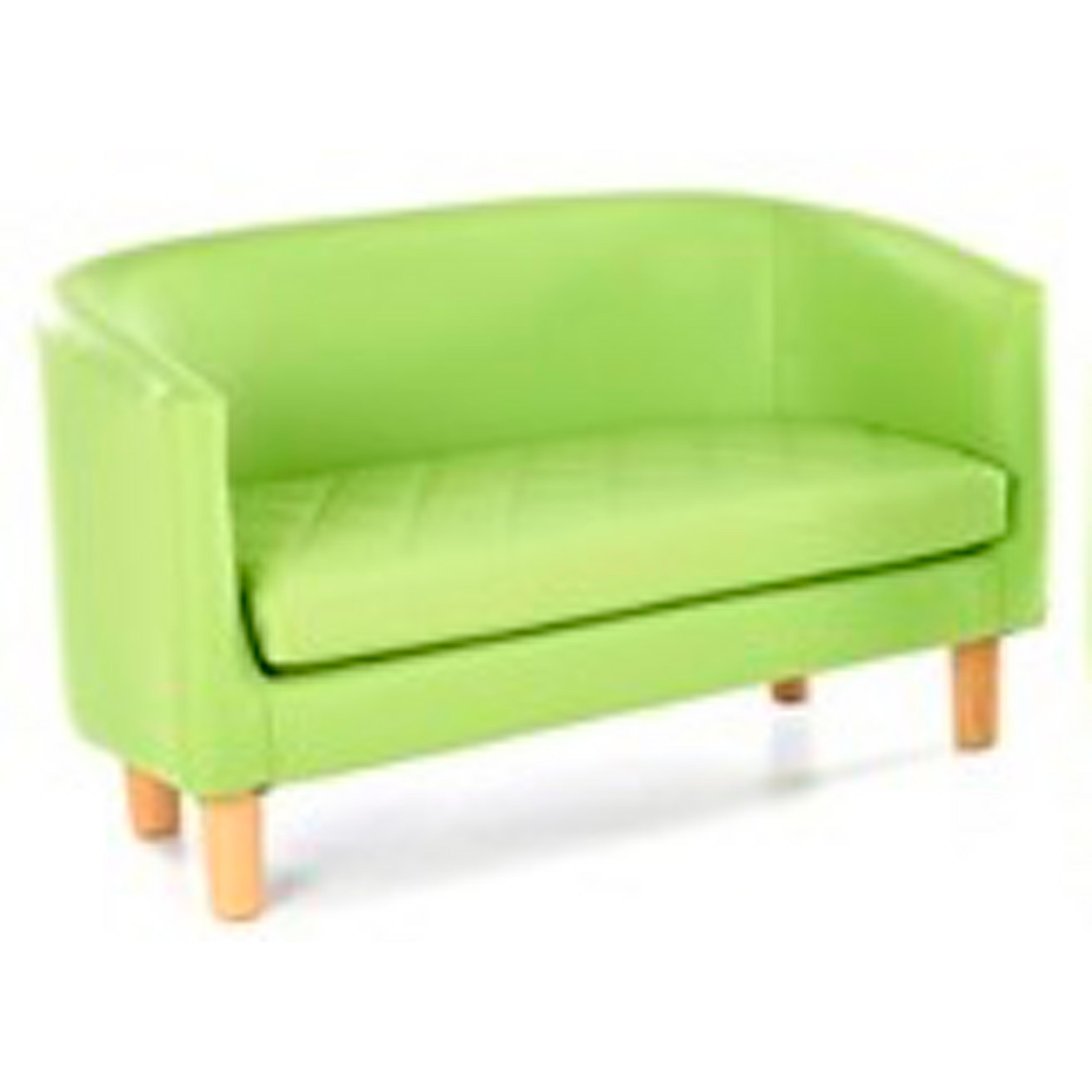 Children's Tub Sofa - Lime