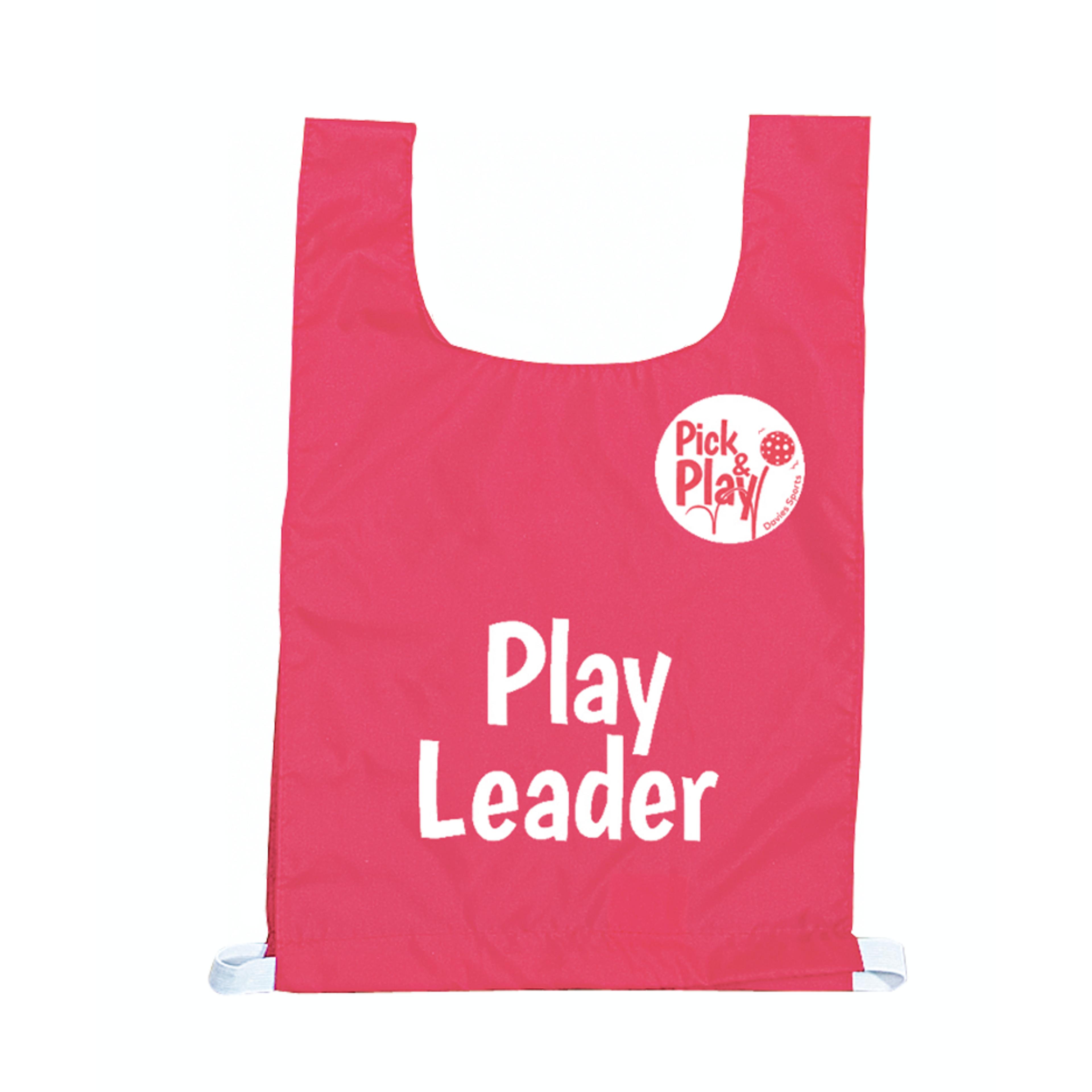Play Leader Bib - Red - One size