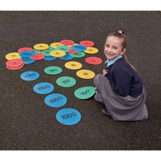 Indoor/Outdoor Place Value Mats from Hope Education