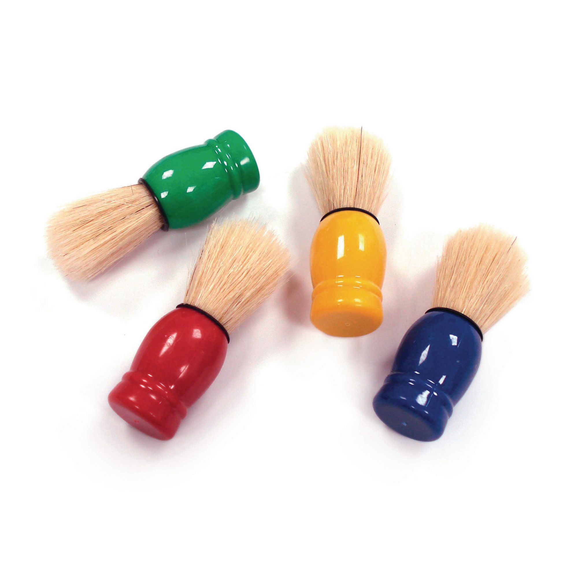Chubby Short Handle Brushes Pack Of 4
