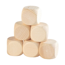 TickiT Beech Wood Cubes