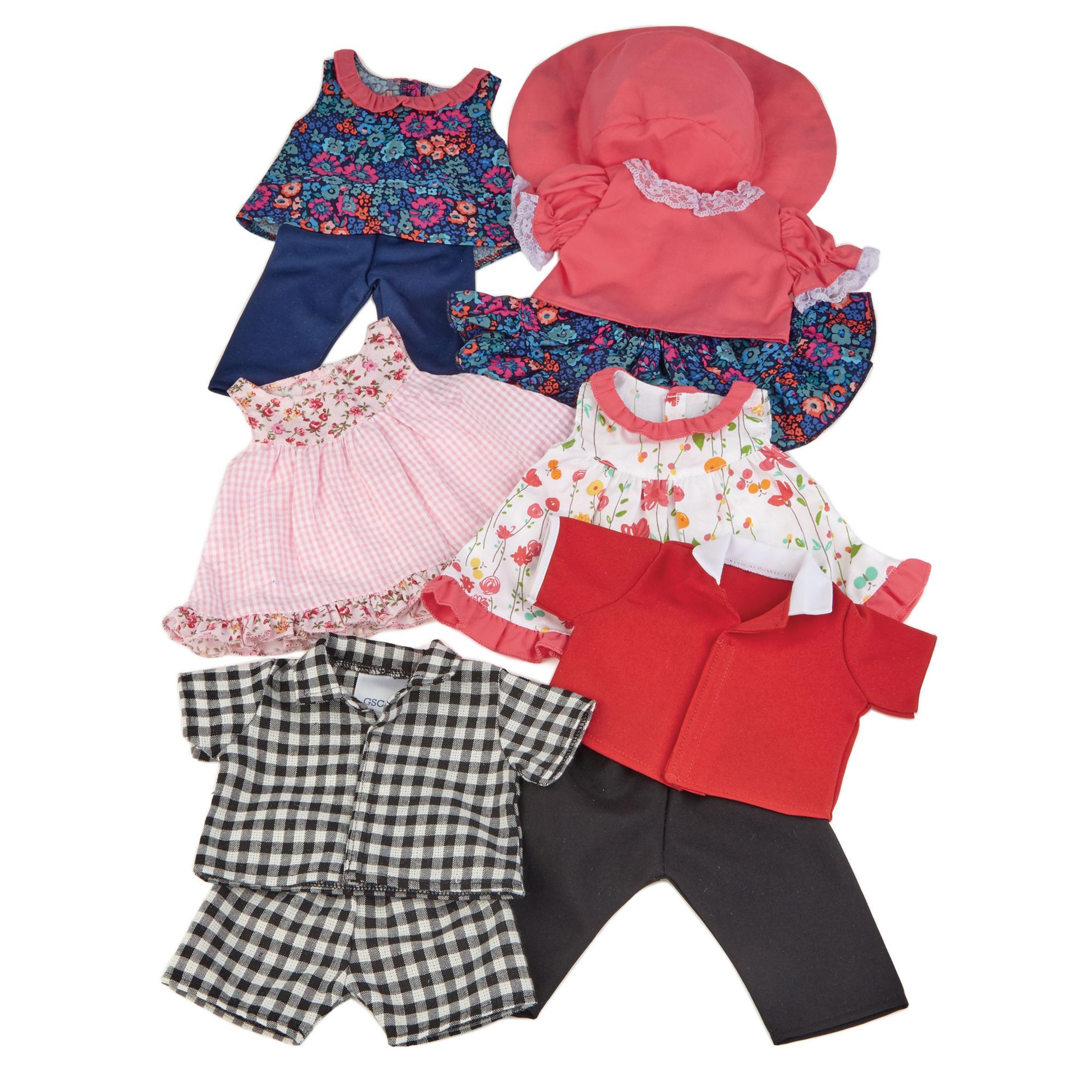 Pretend to Bee Party Doll Clothes - Pack of 6