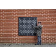 Outdoor/Indoor Chalkboard 1-100 Number Square from Hope Education