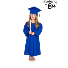 Graduation Gown - Blue - 3-5 Years