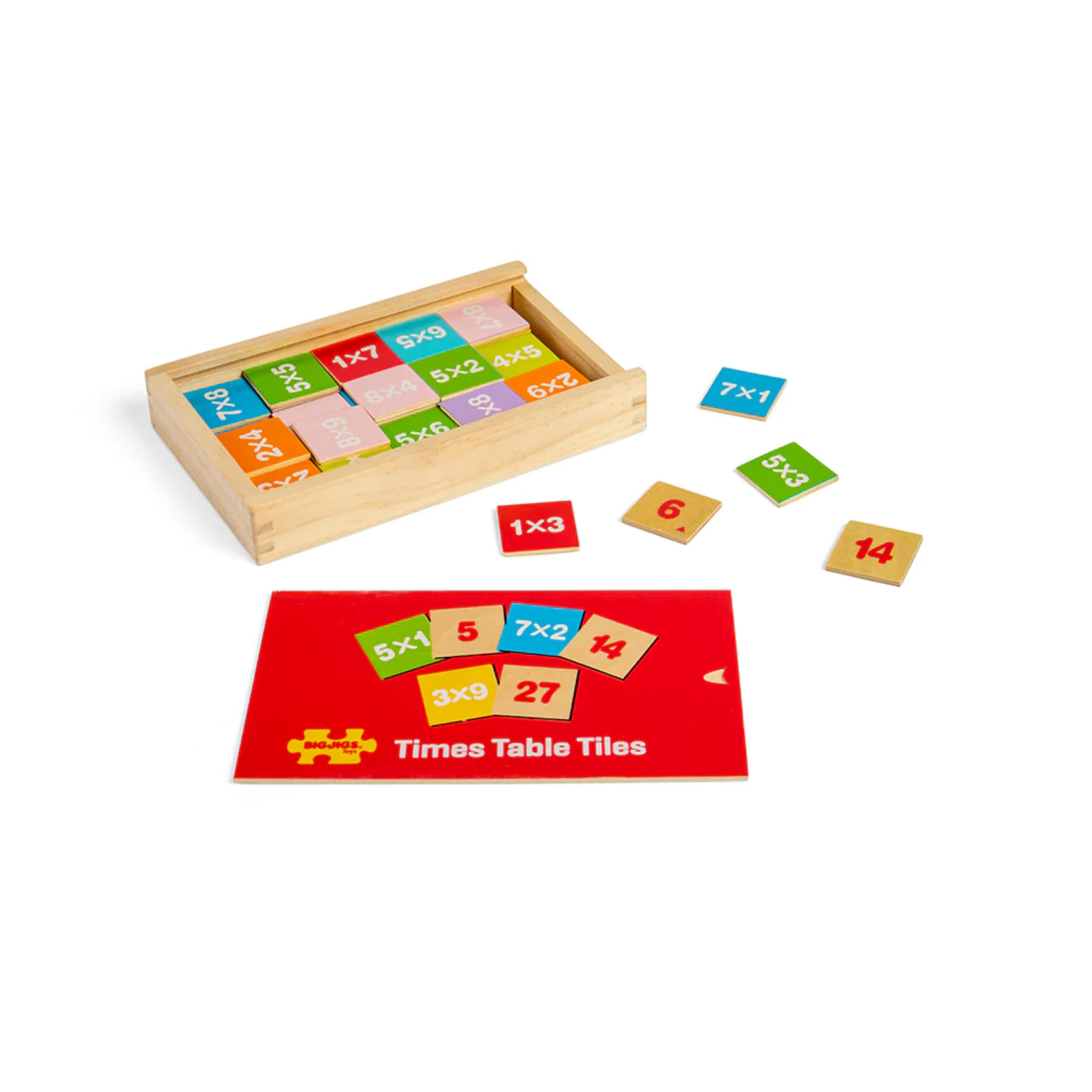 BIGJIGS Toys Times Tables Box