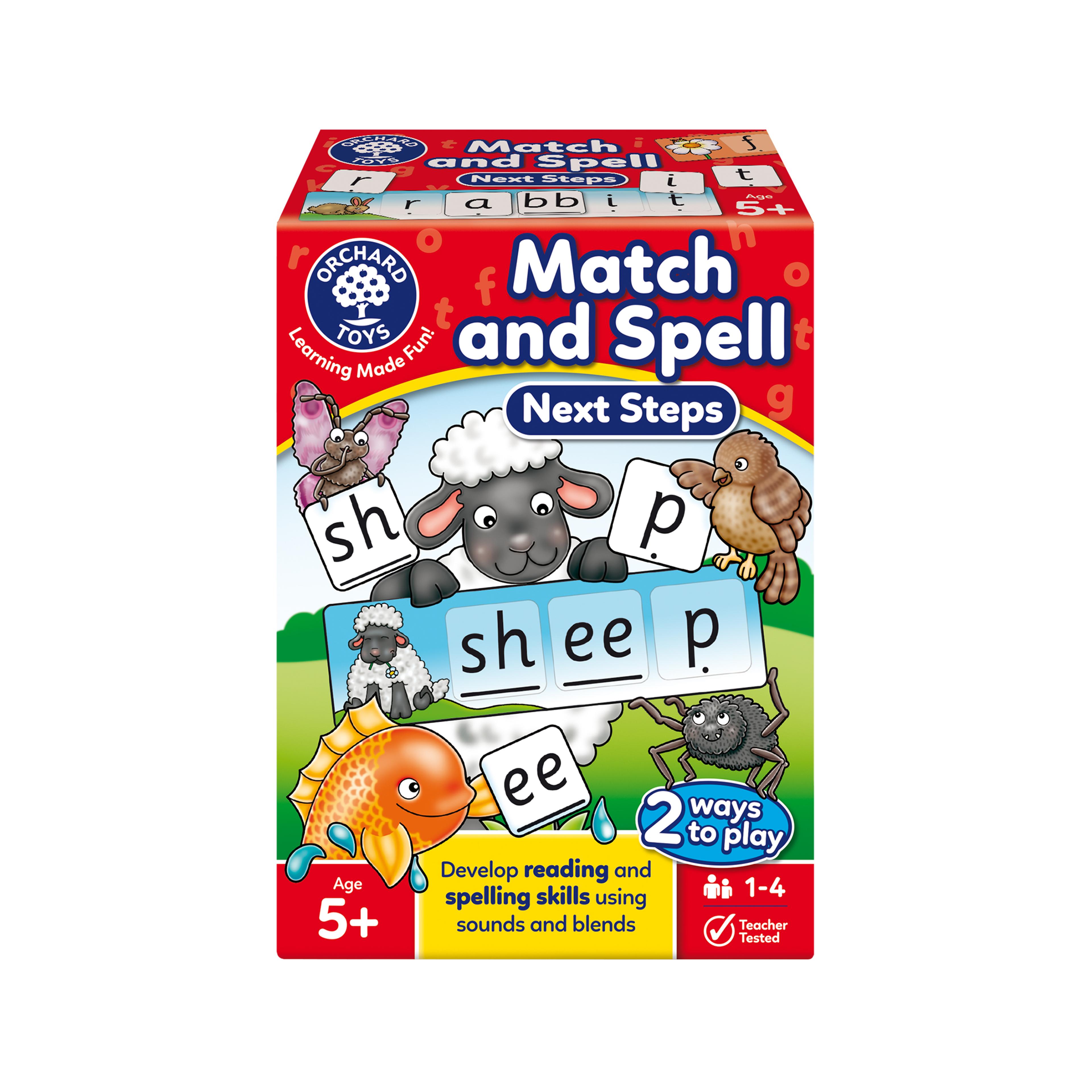 Orchard Toys Match and Spell Next Steps Board Game