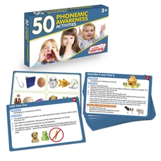 Junior Learning 50 Phonemic Awareness Cards