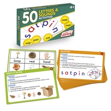 50 Letters and Sounds Activity Cards