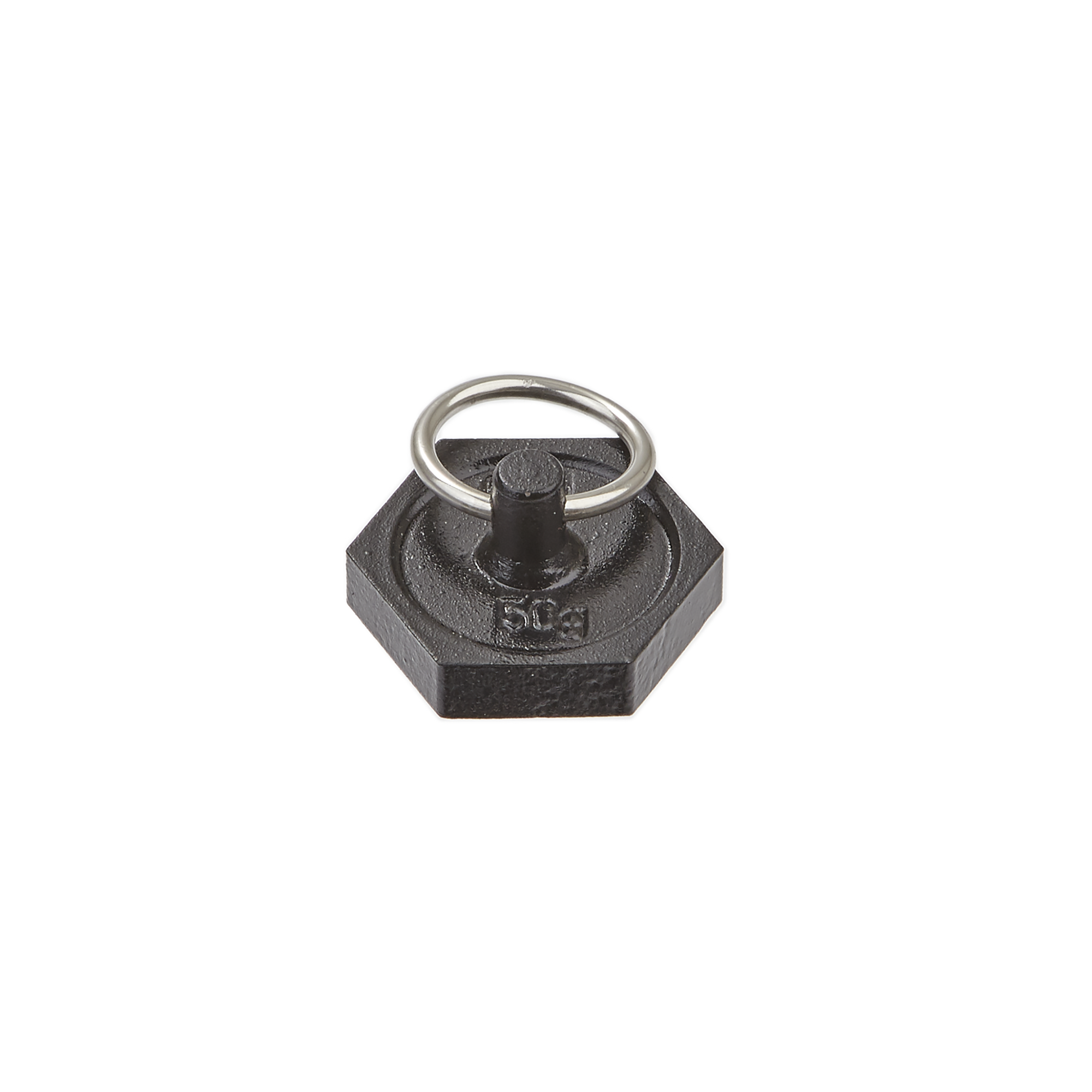 E8R07228 - Hexagonal Solid Mass with Ring - 50g | Findel International