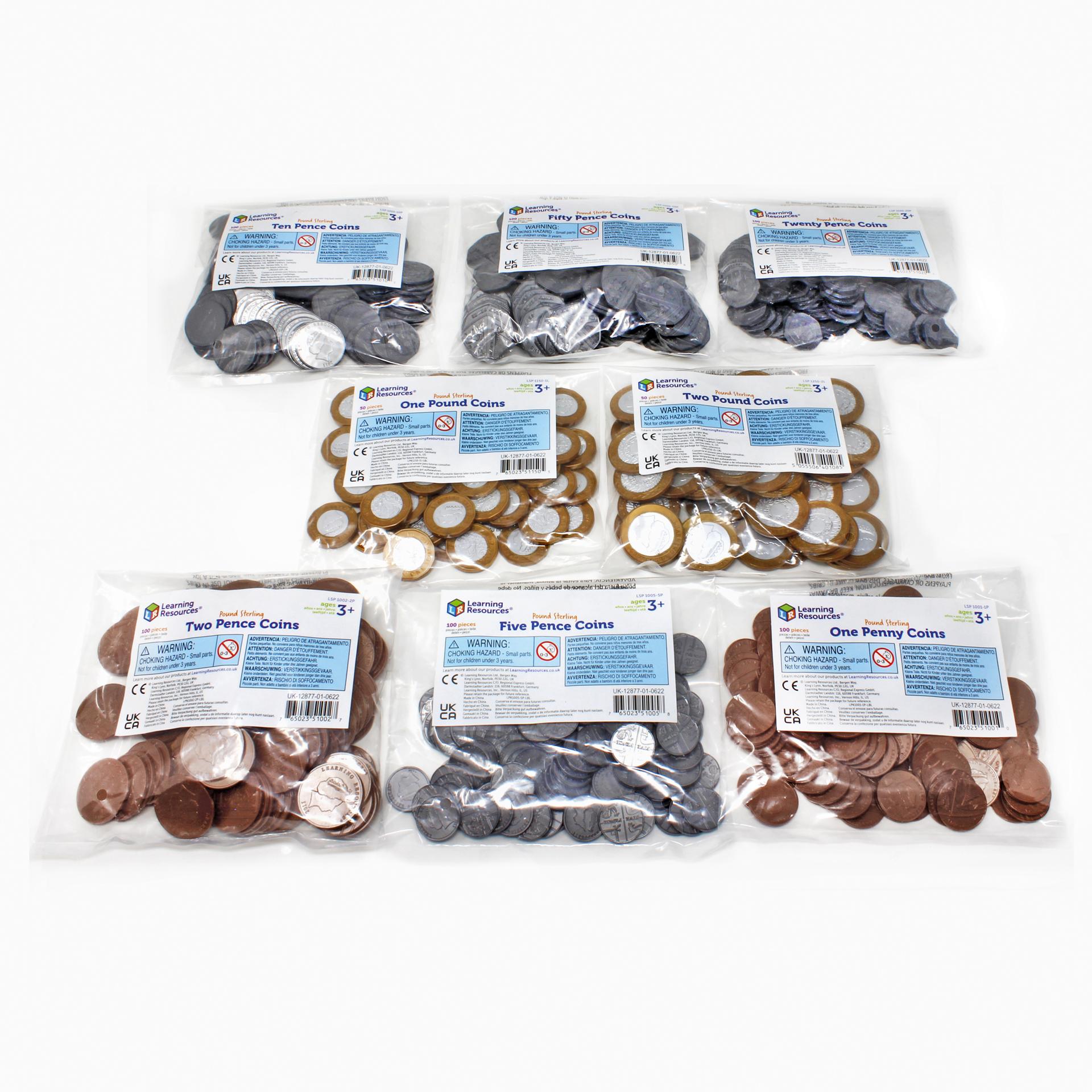 Learning Resources Class Coin Set Approved by HM Treasury | HC1665738 ...
