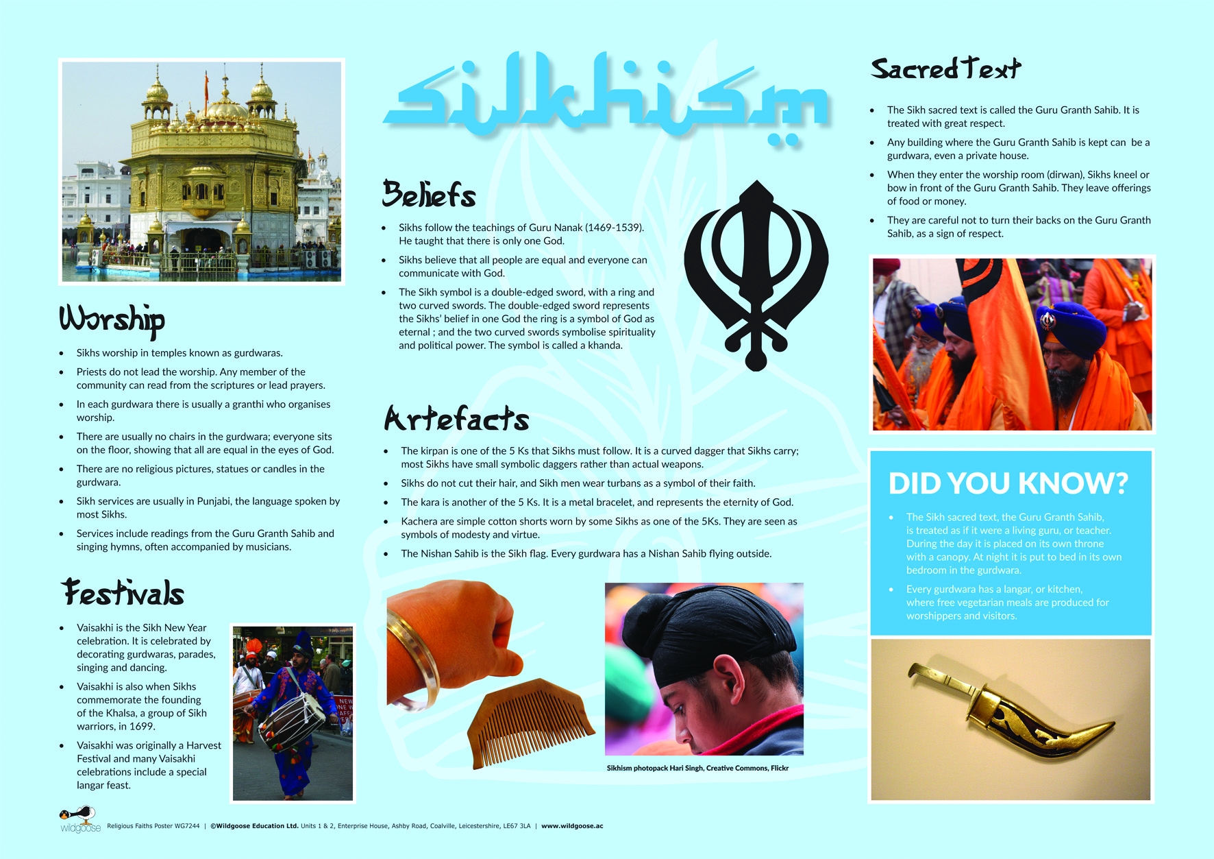 Sikhism Artefacts Pack