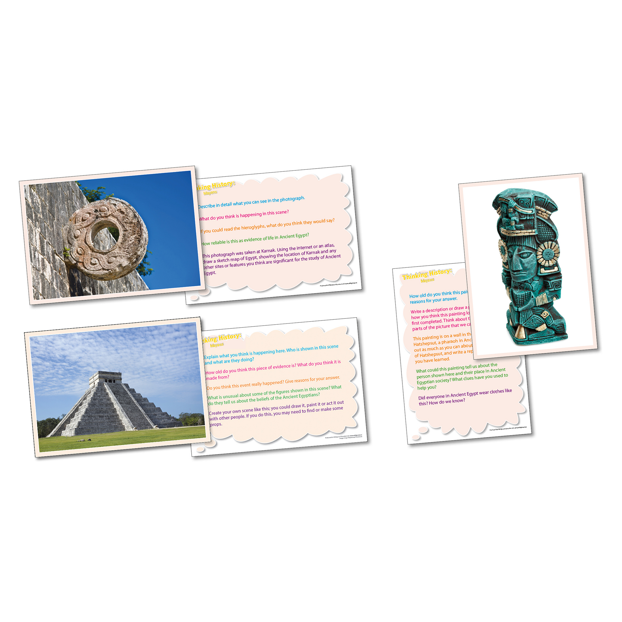 Thinking History Cards The Maya
