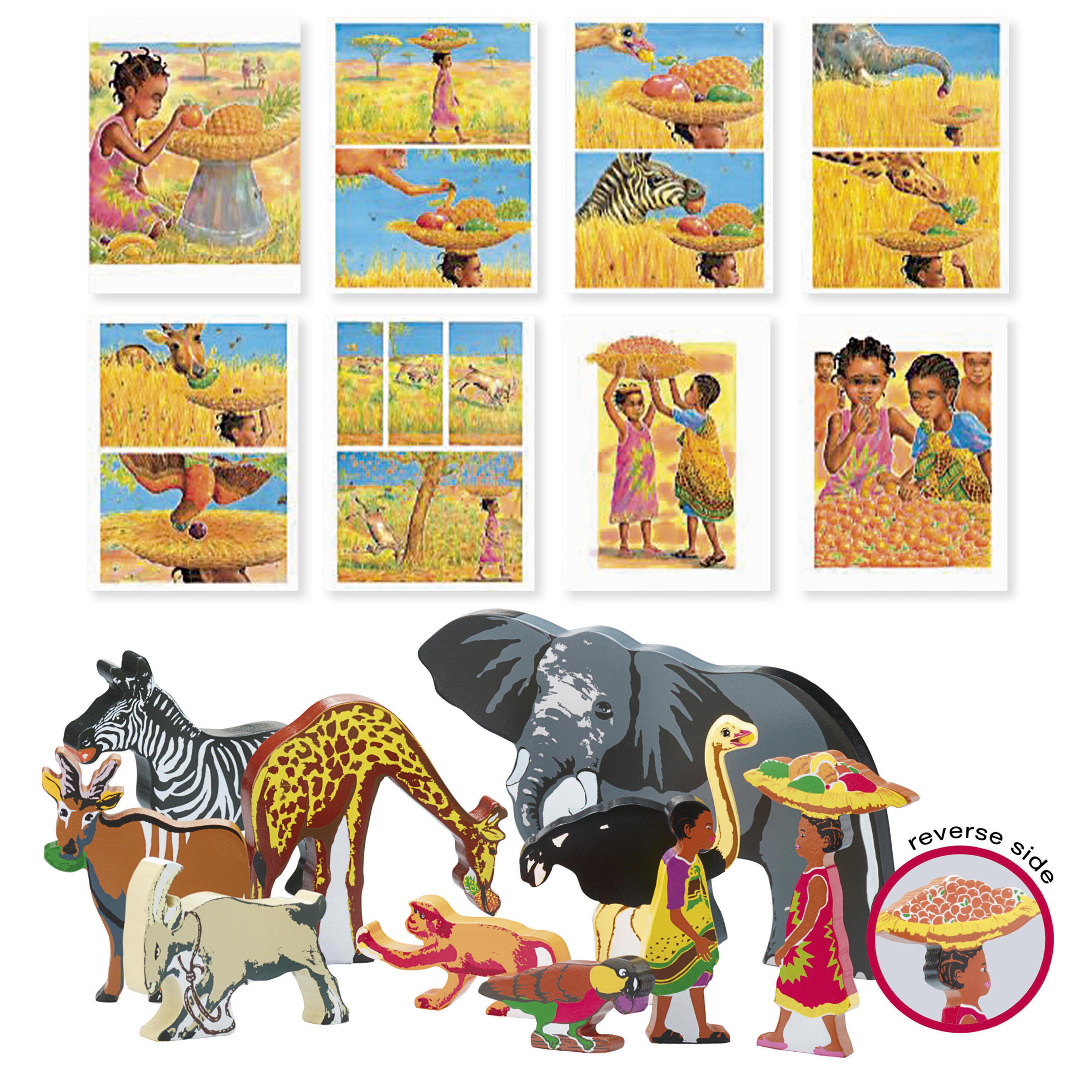 Yellow Door Handa’s Surprise Character and Cards Set