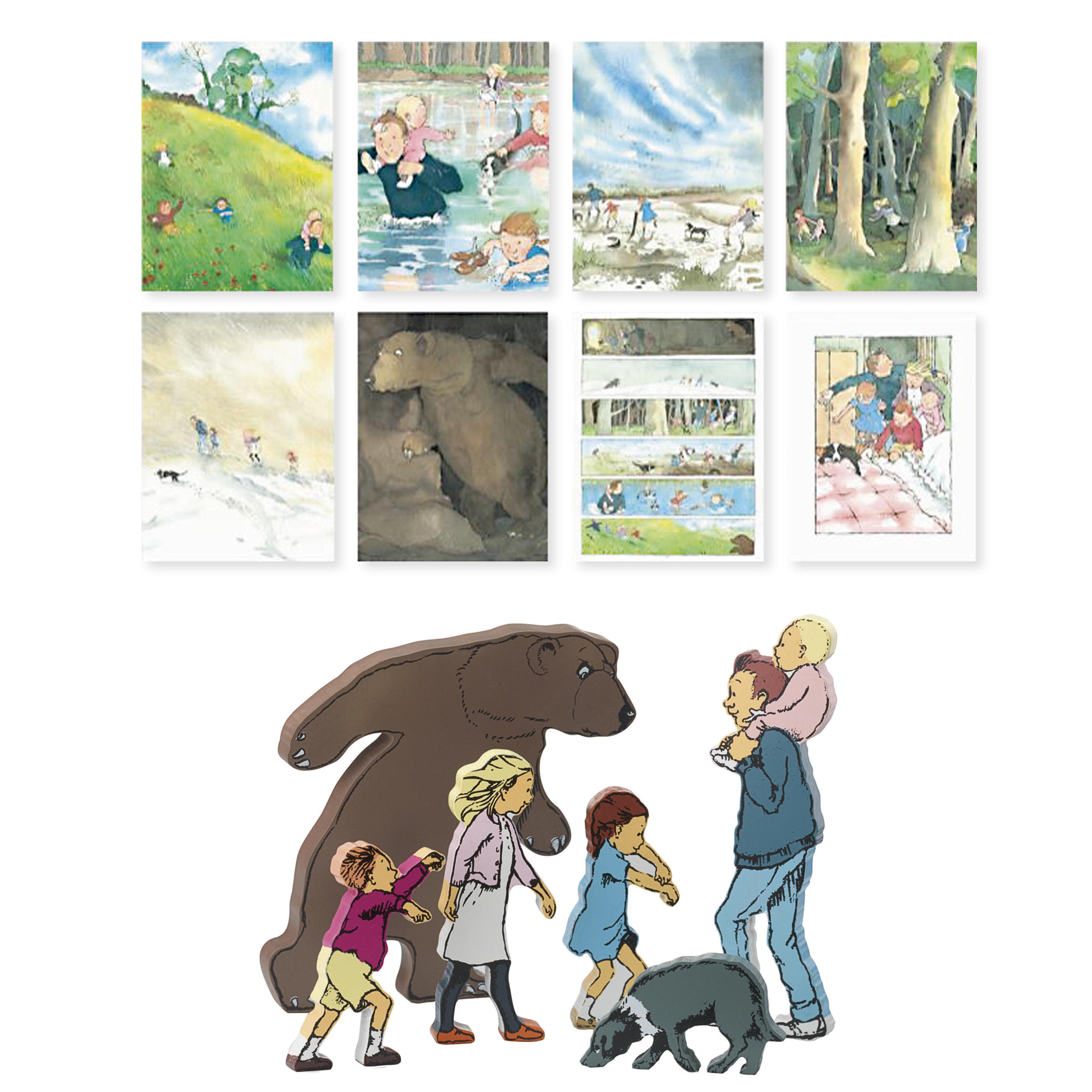 Yellow Door We're Going On A Bear Hunt Character and Cards Set