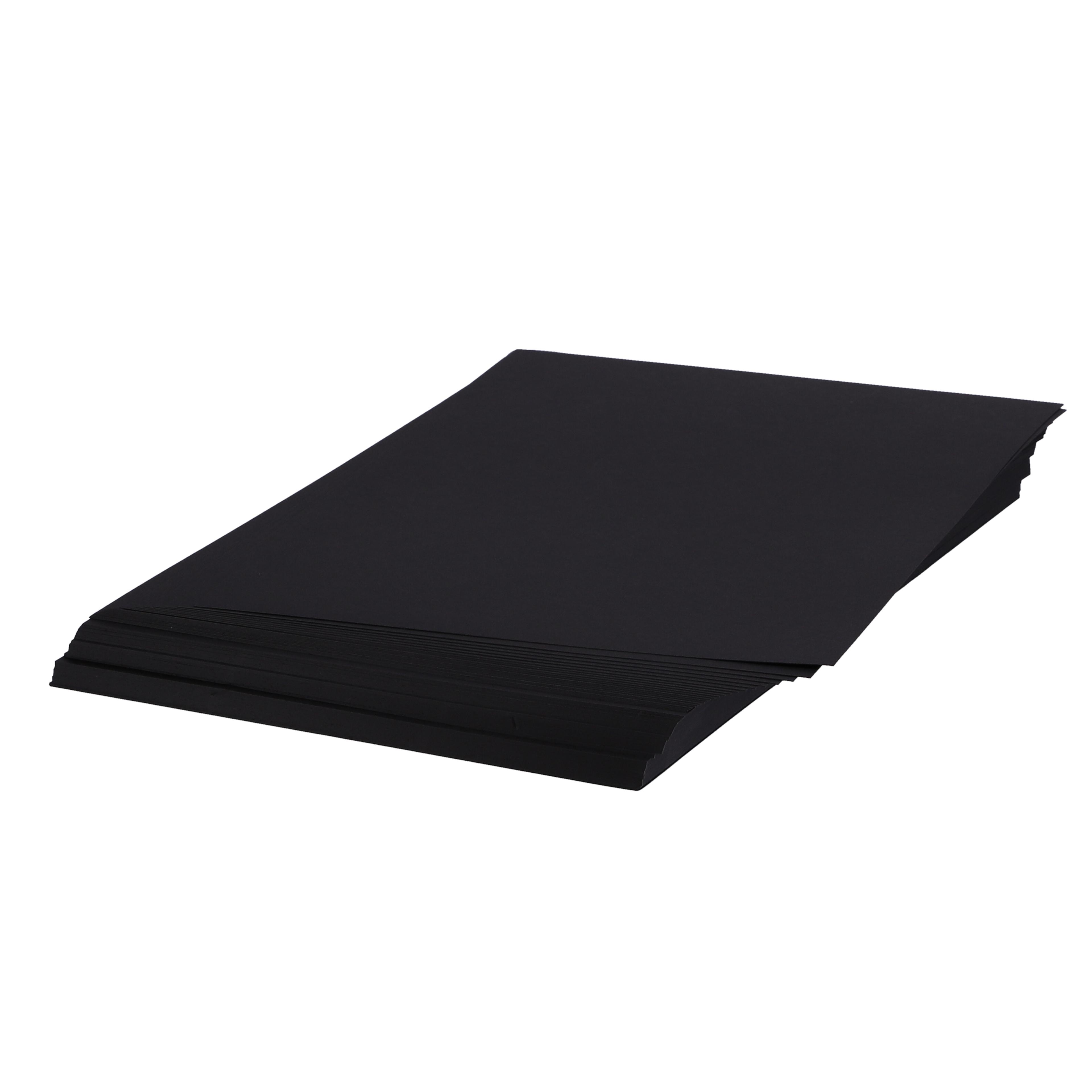 Card (280 Micron) - Black - A4 - Pack of 100