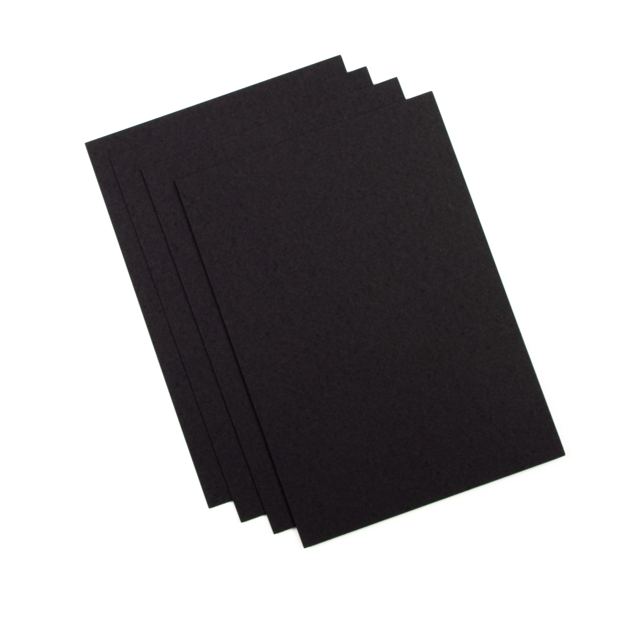 Black Card Recycled 270gsm A4 P100