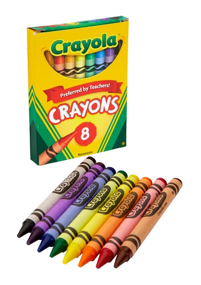 No8 COLLECTOR'S I COLORI Confezione da 8 Crayola croyon 