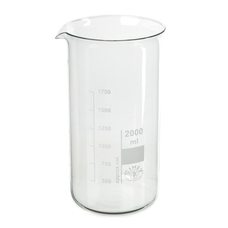 Simax® Glass Beaker, Tall Form: 2000ml