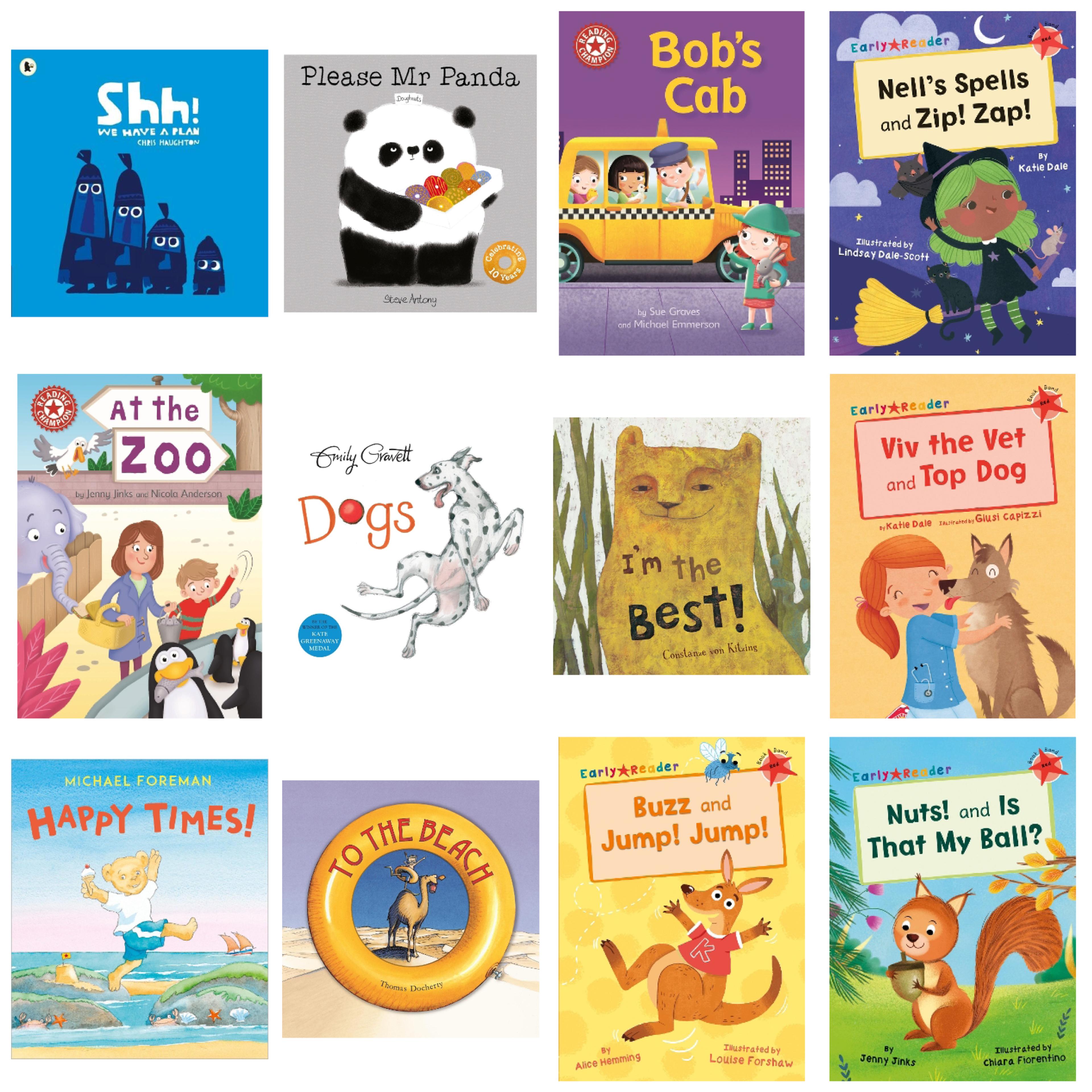 Badger Learning Red Banded Book Collection - Pack of 12