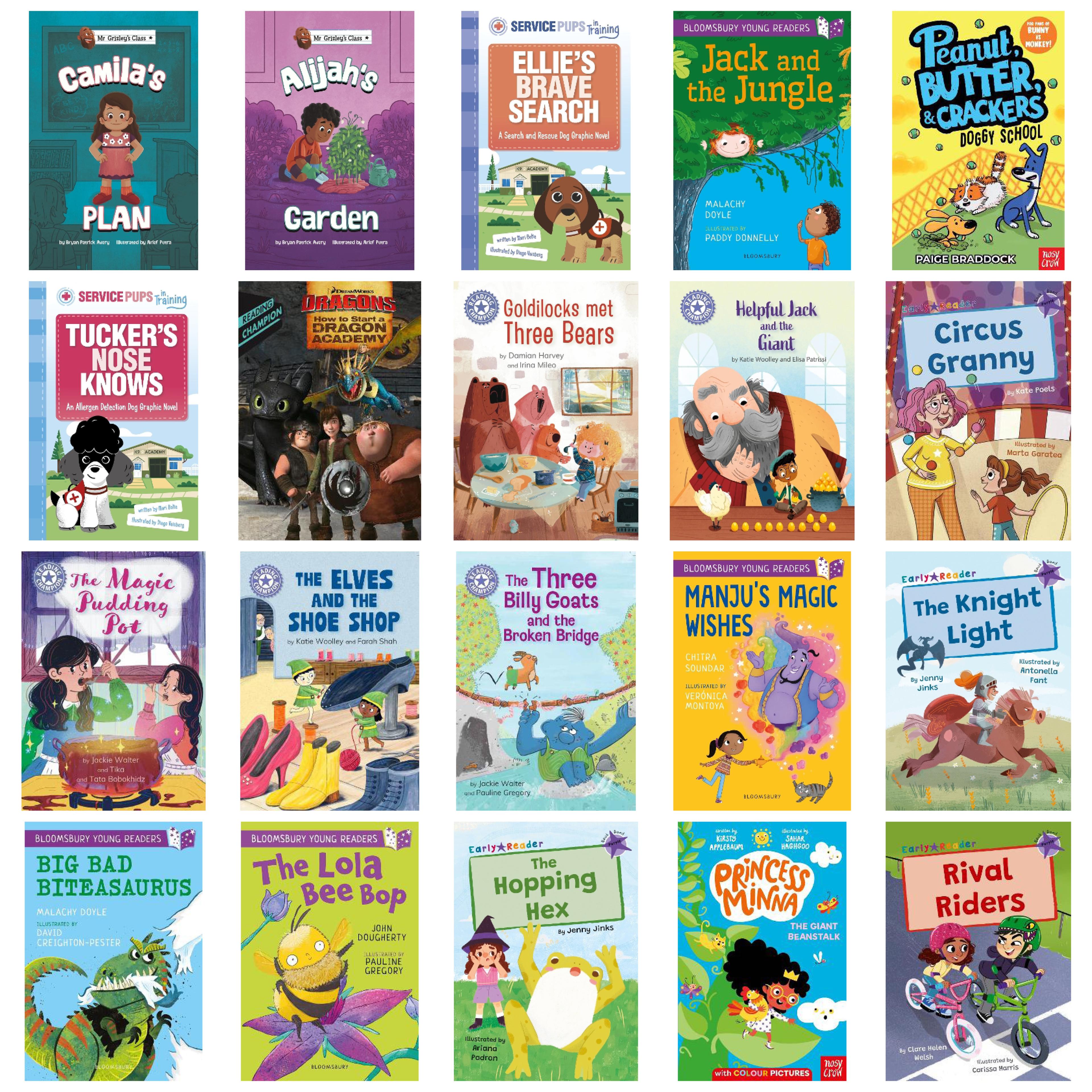 Badger Learning Purple Banded Book Collection - Pack of 20