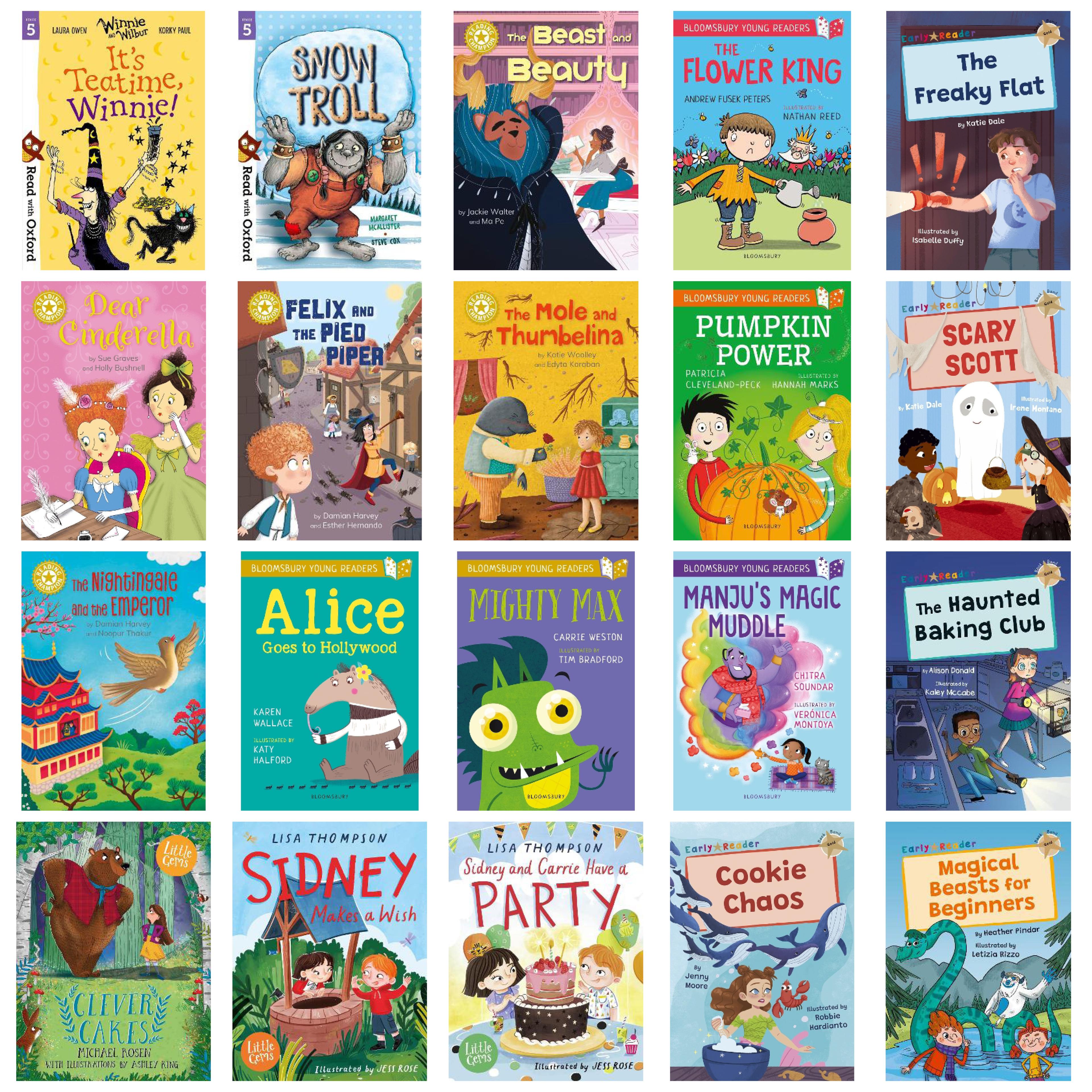 Badger Learning Gold Banded Book Collection - Pack of 20