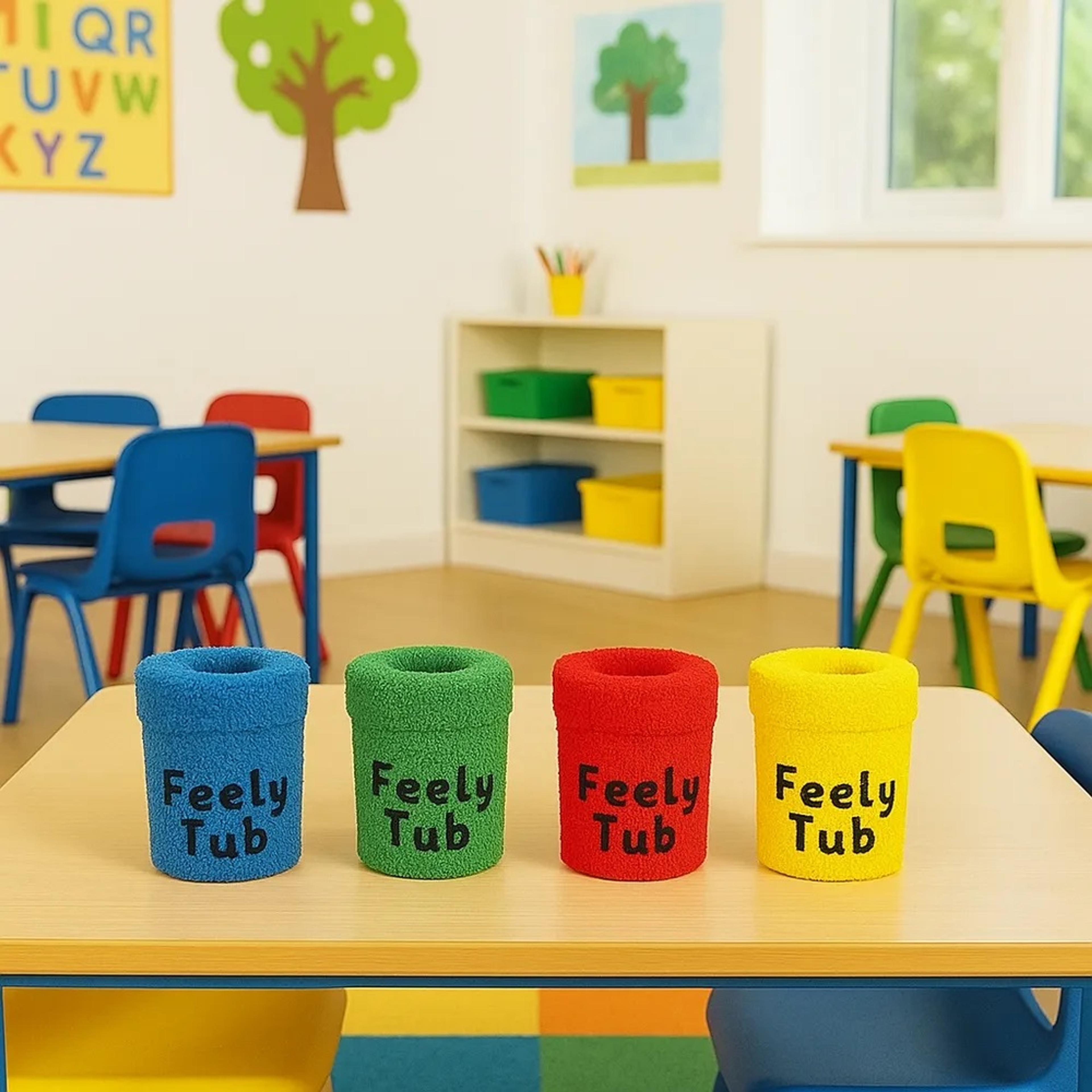 educational advantage Feely Tubs - Pack of 4