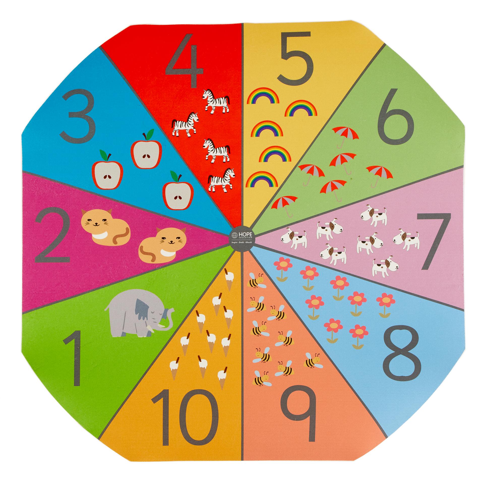 Early Numbers Early Number Play Tray Mat from Hope Education | HE1674180 | Hope